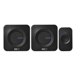 Безжичен звънец с два приемника и 52 мелодии EMOS P5730