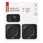 Безжичен звънец с два приемника и 52 мелодии EMOS P5730