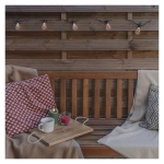 LED верига - гирлянд със соларно зареждане 4.5 м Emos