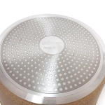 Алуминиева тенджера с незалепващо покритие InHause GRANITE MARBLE