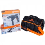 Комплект Ъглошлайф DAAG115-90 + Бормашина DAID500 с чанта Daewoo