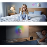 Безжичен звънец с кинетичен бутон и контакт RL-3886F2 AC - БЯЛ