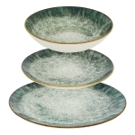 Керамична чиния за основно ястие ARINA Olive Smoke PP254187 - 26 см