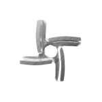 Нож от неръждаема стомана за електрическа месомелачка BÖHM MG1033R - Ø 8 мм