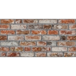 Декоративен UV панел FIX-COAT 2004-01 / 2 × 50 × 100 см - СТАРИ ТУХЛИ