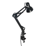Настолна лампа с метална основа и щипка VITO PIXXAR 5301660 - Е27 / Black Metal