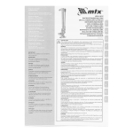 Професионален крик тип ЛАТЕРНА MTX High Jack - 3 тона, 115 - 1016 мм