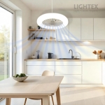 LED лампа с вентилатор CHILL E27 – 2 в 1 с дистанционно управление 3000K / 4000K / 6500K Lightex