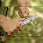 Туристически нож NEO Tools 63-116 с цяло острие с отварачка за бутилки кания - 24 см