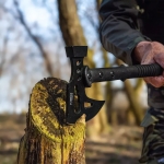 Многофункционална тактическа брадва NEO Tools 63-178 с калъф за главата