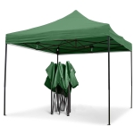 Сгъваема pop-up шатра 3 х 3 м - зелена