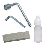 Комплект BAUKRAFT BK-XGPPS25 - резачка 18 V / 15 - 20 см, лозарска ножица 2 × 2 Ah и телескопично удължение 2,5 м