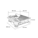 Акумулаторна маса за рязане на плочки GRAPHITE 58GE138 – 18V