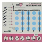 Комплект за капково напояване на зеленчукови градини или оранжерии AGRODRIP DIY - до 50 м²