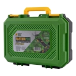 Акумулаторна безчеткова градинска ножица с дисплей, батерия, зарядно и куфар Partner Pro PP-FE3A - срез 30 мм / 20 V / 3Ah