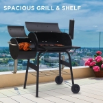 Барбекю на въглища с опушваща функция Grill CG015-S Smoker
