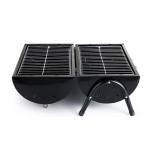 Сгъваемо мобилно барбекю на дървени въглища 