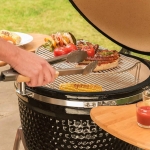 Керамично барбекю на дървени въглища Grill Kamado Large 21