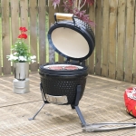 Керамично барбекю на дървени въглища Ziel Grill Kamado Small 13
