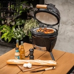 Керамично барбекю на дървени въглища Ziel Grill Kamado Small 13