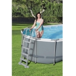 Сглобяем басейн с метална рамка Bestway Power Steel 56710 -  549 x 274 x 122 см