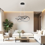 LED полилей MAREA със CCT смяна на цветната температура 3000-4000-6000К / 60 W / ЧЕРЕН