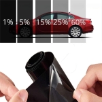 Фолио за затъмняване на автомобилни стъкла PAOLO серия ECO BK05 Super Dark Black 62134 – 50 см × 3 м, 5%