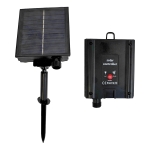 LED соларно въже LIGHTEX ROBY с 10 лампи, 2700 K, 6,5 м