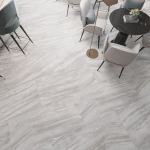 Полиран гранитогрес CANYON GRIGIO със сив мраморен дизайн - 60 × 120 см