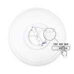 LED плафон VIVALUX Nancy с регулиране на мощността и 3CCT switch - Ø 30 см