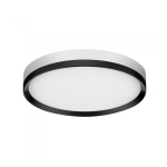 LED плафон PLUTO 30W 3CCT Ø280 мм IP44 – черно  Vito