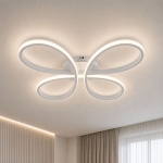 LED плафон Vivalux BUTTERFLY-C със CCT смяна на цветната температура - 37 W / БЯЛ