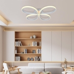 LED плафон Vivalux BUTTERFLY-C със CCT смяна на цветната температура - 37 W / БЯЛ