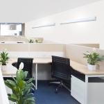LED линейно осветително тяло Vivalux FLAT с регулиране на цветната температура 3CCT (3000 K / 4000 K / 6500K) - 40W / 120 см