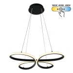LED полилей Vivalux BUTTERFLY-P със CCT смяна на цветната температура - 37 W / ЧЕРЕН