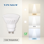 Насочена LED лампа VIVALUX Force Premium JDR GU10, 10 W, 854 lm