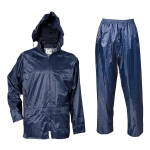 Полиестерен влагозащитен костюм с PVC покритие CARINA 40202001 - СИН