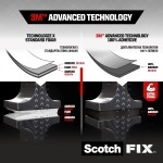 Двустранна монтажна лента 3M Scotch FIX - 19 мм