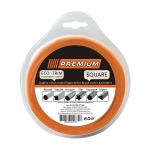 Корда за електрически тример Premium - 1,2 мм / КВАДРАТ