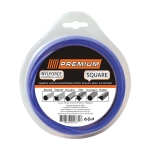 Корда за бензинова коса Premium - 2,4 мм / КВАДРАТЕН профил