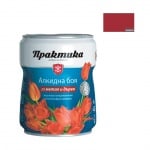 Алкидна боя Практика 650 мл. Алкидна боя Практика 650 мл. червена