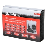Комплект боркорони за дърво MTX 704729 - 16 части / Ø 19 - 127 мм
