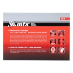 Комплект боркорони за дърво MTX 704729 - 16 части / Ø 19 - 127 мм