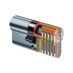 Секретна ключалка MAUER Assa Abloy - STANDARD с палец по БДС / 41 × 41 мм