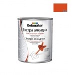 Екстра алкидна боя Dekorator Life Style -2.5 л. Екстра алкидна боя Dekorator Life Style пурпурно червен