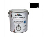 Бързосъхнещ емайллак за дърво и метал Dekorator 2.5 л. Бързосъхнещ емайллак за дърво и метал Dekorator 2.5 л.-черен