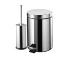 Комплект кош и четка за WC