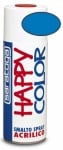 Акрилен спрей Happy Color Saratoga 400 мл. Спрей Бледосин RAL5012