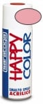 Акрилен спрей Happy Color Saratoga 400 мл. Спрей Розов RAL3015
