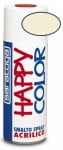 Акрилен спрей Happy Color Saratoga 400 мл. Спрей Перлено бял RAL1013